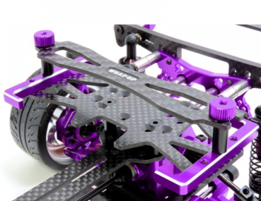 WRAP-UP Aluminum Battery Holder Color Change Set Purple